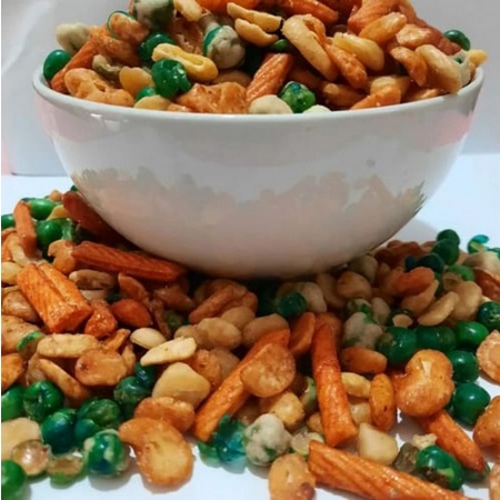 

KACANG JAIPONG KACANG CAMPUR MIX MIXED NUT CEMILAN ASIN GURIH ENAK MURAH