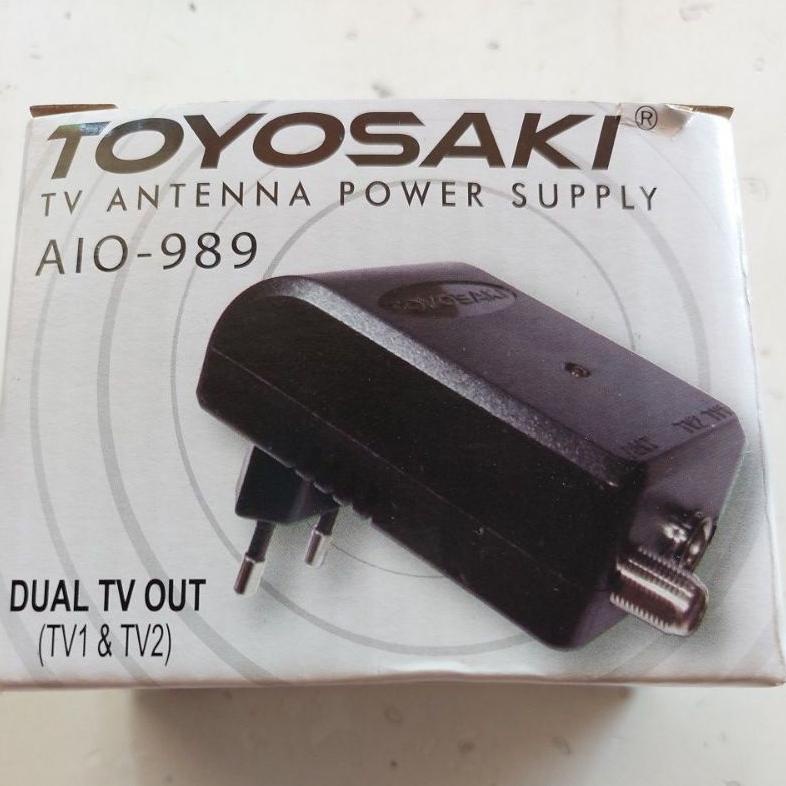 Ready Power Supply /Adaptor Antena Toyosaki Aio 989 /Booster Antena Aio 220/Aio 235