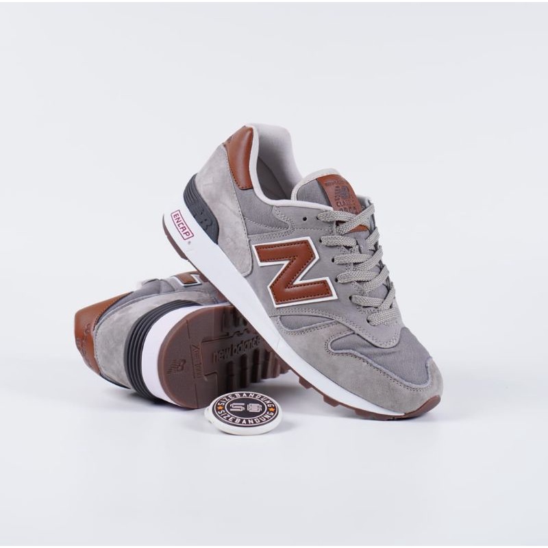 Sepatu New Balance 1300 Grey Brown