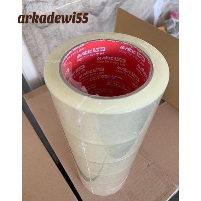 

Lakban MATIC TAPE ( 45mm x 90 yard ) Kualitas Terbaik Isolasi Kuat