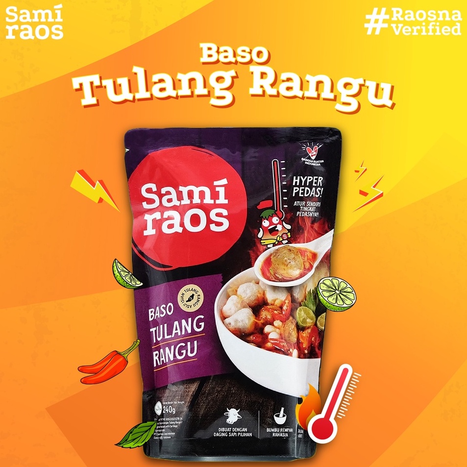 

➱➴≛❉ BASO GEPREK TULANG RANGU / BASO ACI GEPREK / SOUN MIE SEBLAK GEPREK SAMIRAOS Bestseller
