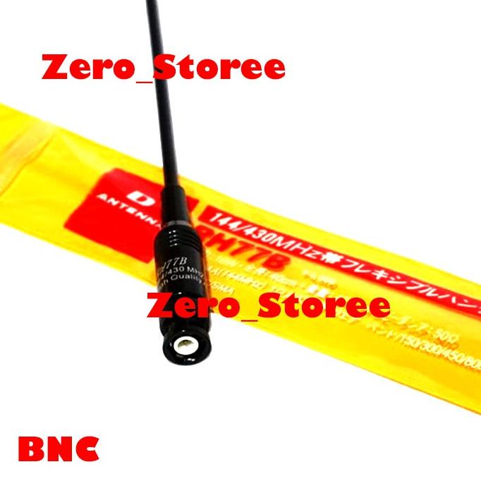 7.7 D Antenna Rh77B Antena Ht Dual Band Bnc Ic V80 V86 Icom Dj-196 D-Antenna Rh77 Pecut Lidi 77B Vhf