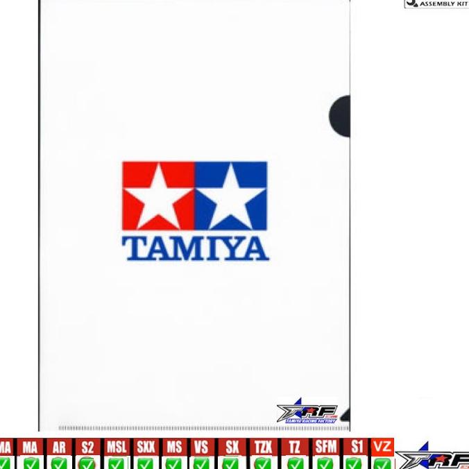 

TAMIYA 67042 CLEAR PLASTIC FOLDER A4-SIZE (TAMIYA LOGO)