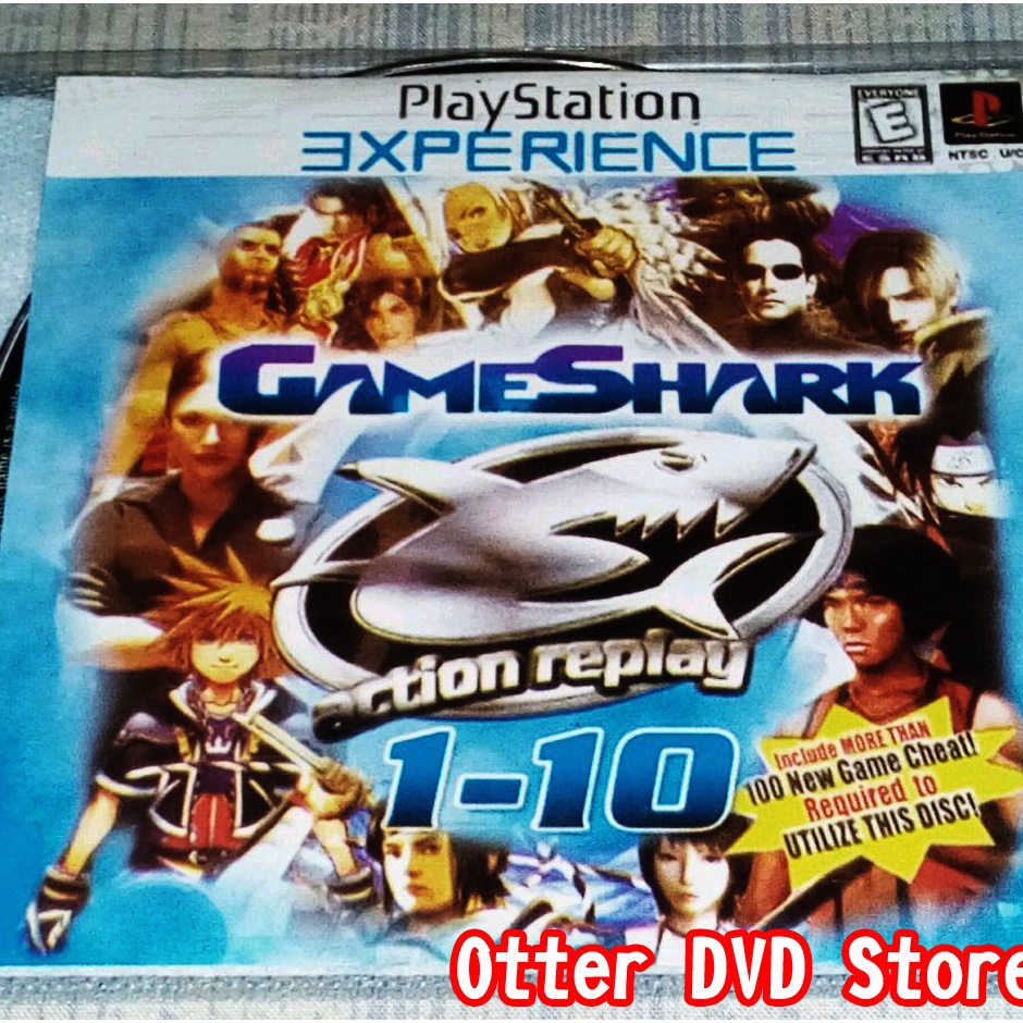 Model Terkini Kaset CD Game Ps1 Ps 1 Gameshark Game Shark vol 10 Versi Terlengkap Ready Stock