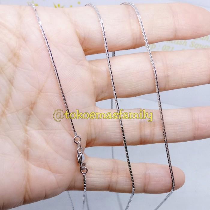 Hiasan Kalung Emas Putih Anak 375 & 420 Model Variasi