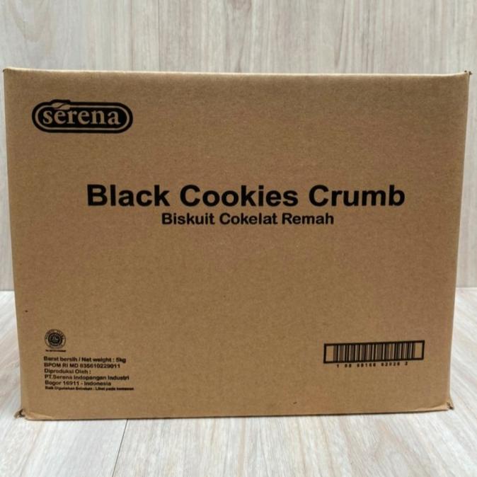 

Black Cookies Crumb / Biskuit Cokelat Remah Serena 1 KG