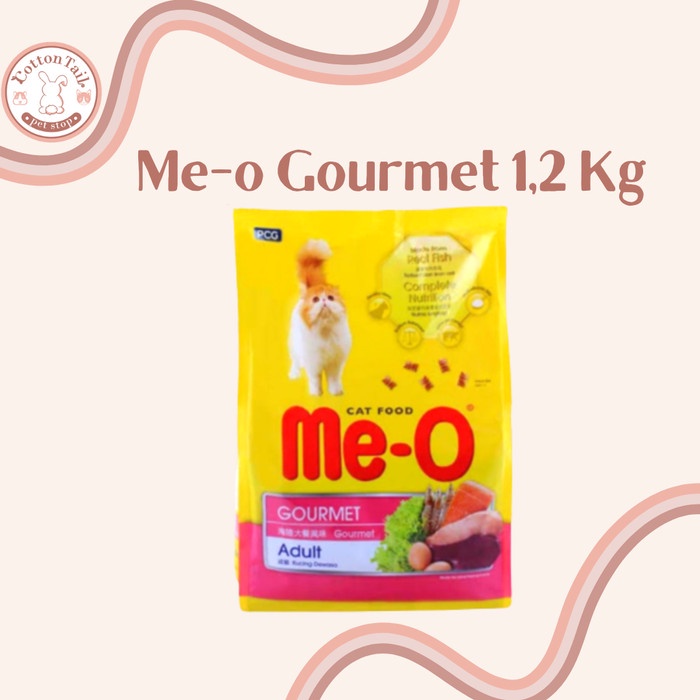 

Makanan Kucing Me-O Gourmet - Cat Food Me-O Gourmet 1,2 Kg Fresh Pack