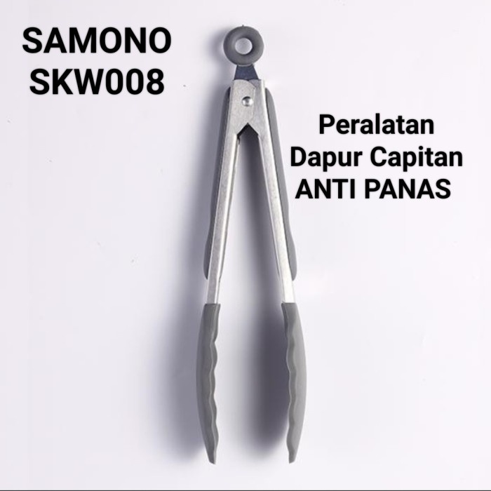 

Capitan Makanan Samono Skw008 Penjepit Makanan Silicon Anti Panas