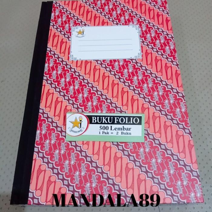 

Buku Folio Isi 500 Lembar Merk Bintang Oborr