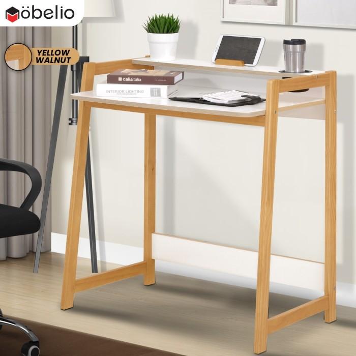 Terlaris Mobelio - Owen 3 Meja Belajar Tulis Minimalis Kokoh Dan Kuat