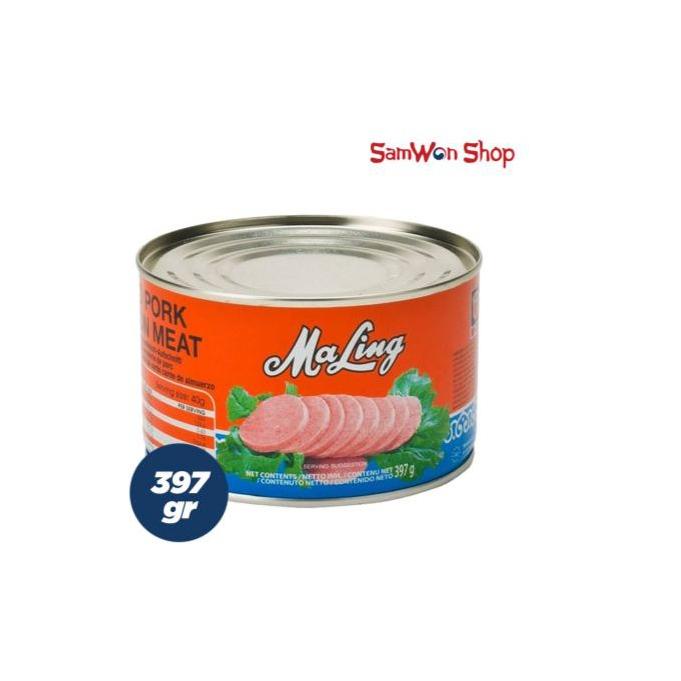 

TTS MALING PORK LUNCHEON MEAT 397gr - DAGING BABI OLAHAN (NON HALAL) Best Seller