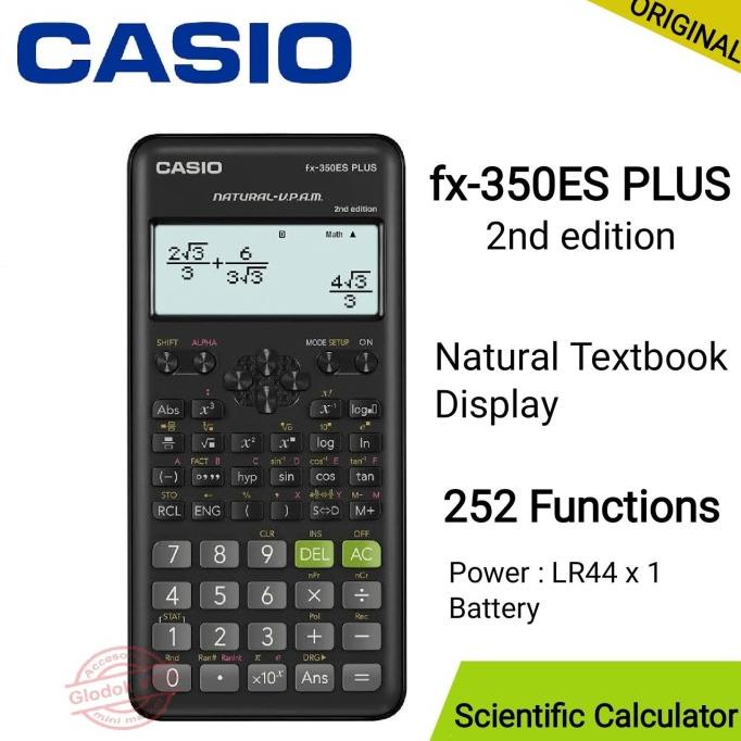 

Casio Kalkulator / Calculator Scientific FX-350ES PLUS