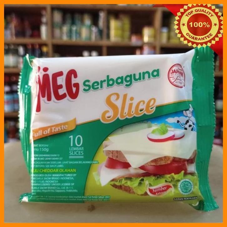 

(SUHA) MEG KEJU CHEDDAR OLAHAN/ SERBAGUNA SLICE 150GR (10 LEMBAR)