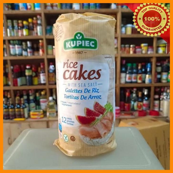 

(SUHA) KUPIEC RICE CAKES WITH SEA SALT 120GR