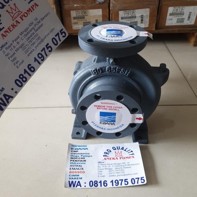 Pompa Ebara 80X65 Fsha Mechanical Seal Ebara 80 X 65 Fs Ha