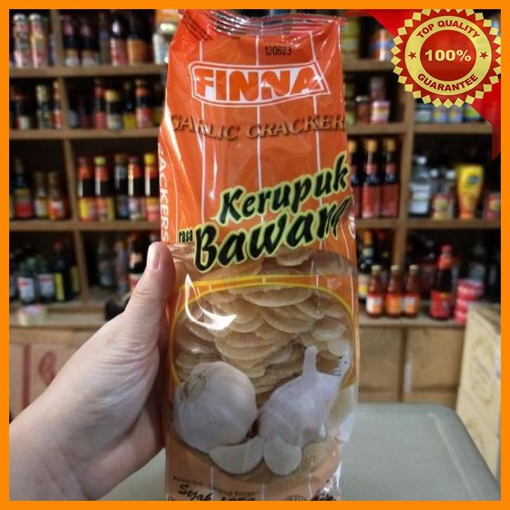 

(SUHA) FINNA GARLIC CRACKERS/ KERUPUK BAWANG PUTIH 380GR