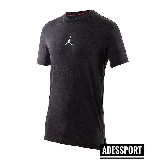 NIKE JORDAN TEE BASKETBALL DRY FIT BLACK ORIGINAL AUTHENTIC