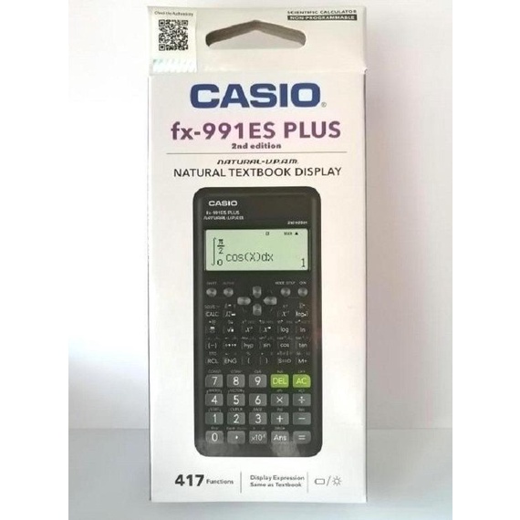 

kalkulator scientific casio fx-991es plus casio fx991es plus original