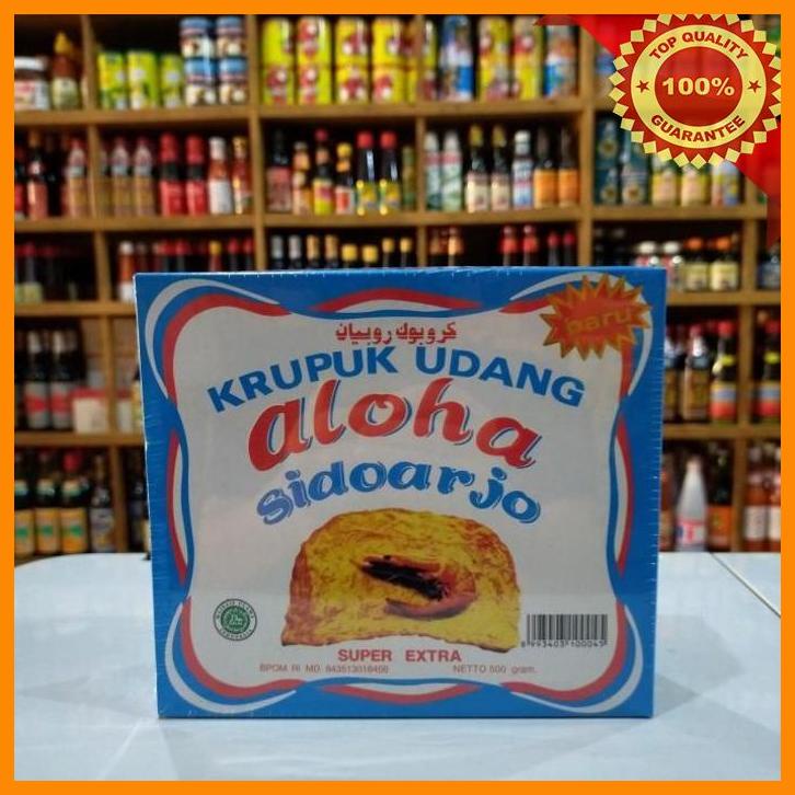 

(SUHA) ALOHA KERUPUK UDANG BIRU SUPER EXTRA 500GR