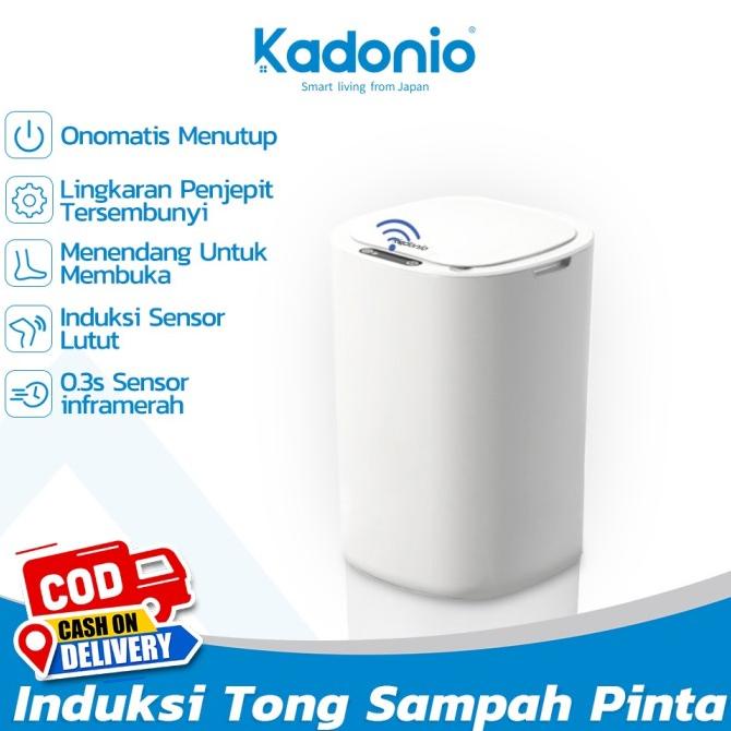 Kadonio Tong Tempat Sampah Otomatis Infrared Automatic Sensor Gerak