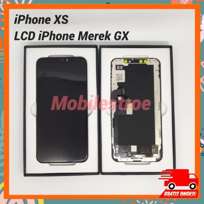 Lcd + Touchscreen Iphone Xs Amoled (Merk Gx)