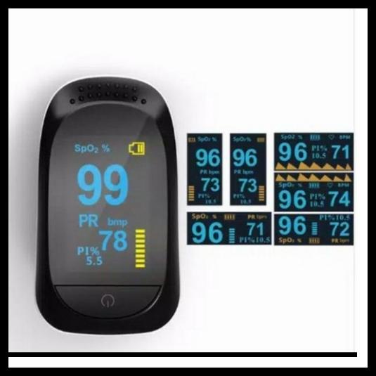 Oximeter A2 OLED TFT Pulse Oximeter Finger Trip Pulse Oxymeter Bunyi