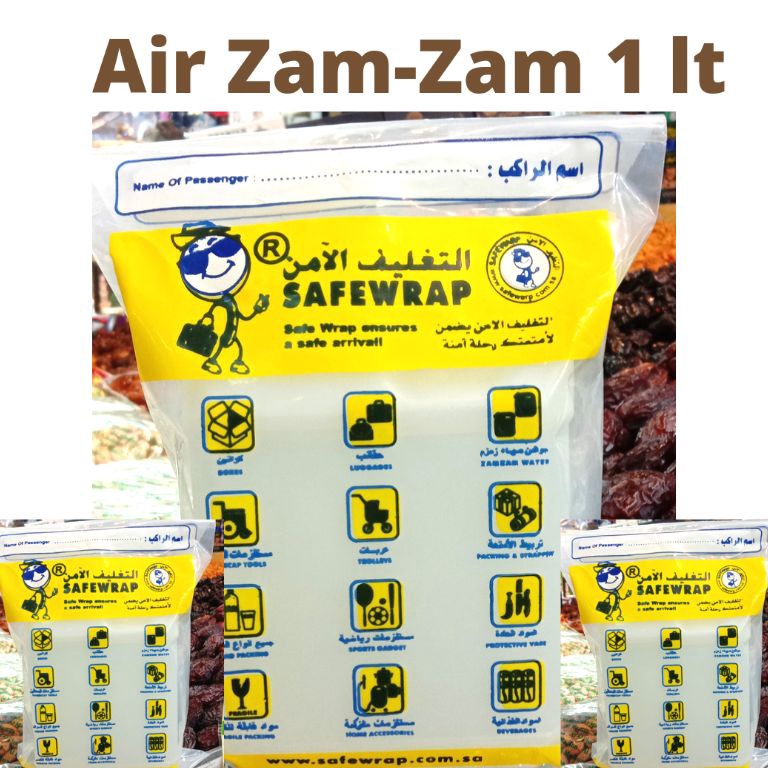 

௹ Air Zam-Zam 1Lt 100%Asli Bisa di tes insha allah tidak di campur ピ