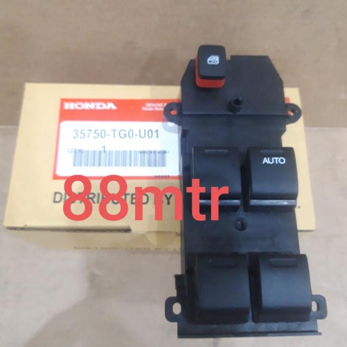 

SAKLAR SWITCH MASTER POWER WINDOW BAGIAN KANAN BRIO SATYA MOBILIO ASLI