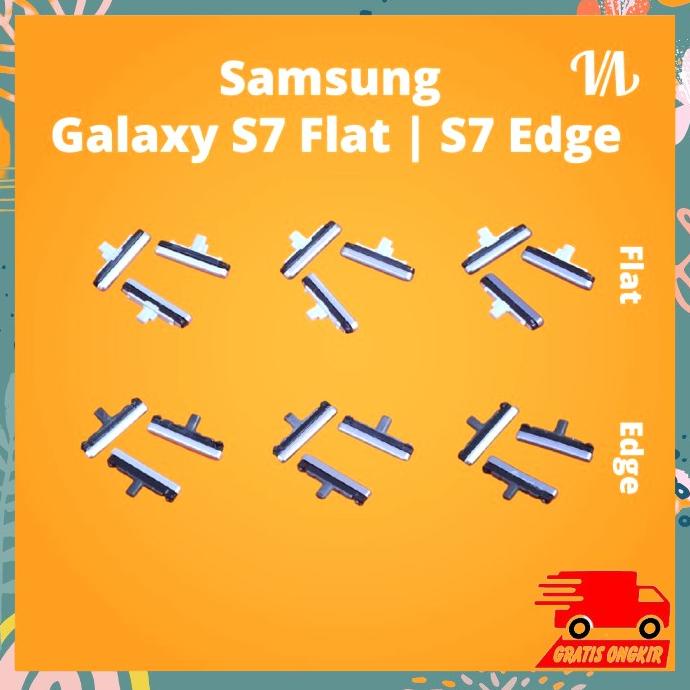 Tombol Power On Off Volume Samsung Galaxy S7 Edge