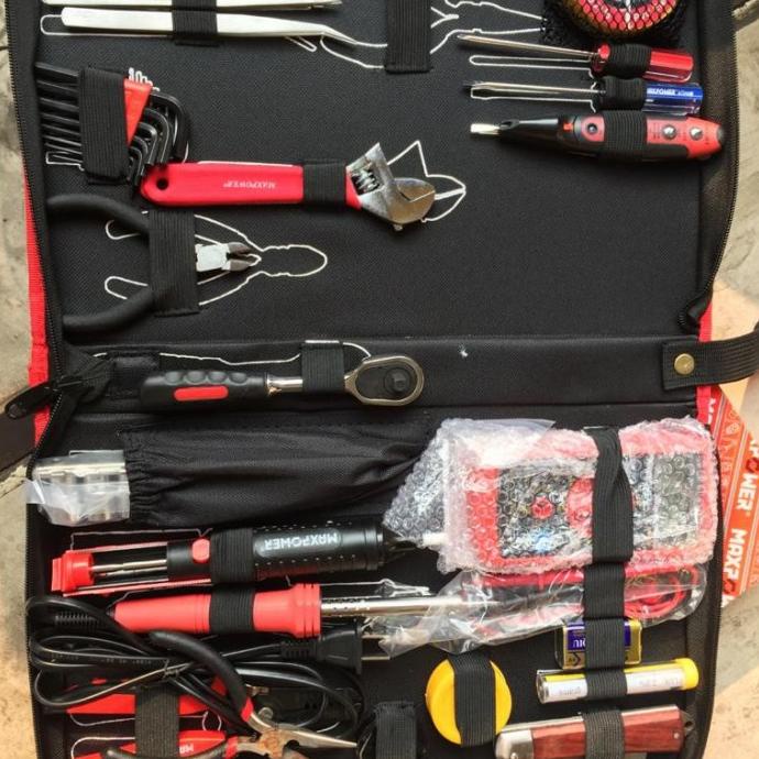 ELEKTRONIK TOOL SET 40 PCS MAXPOWER