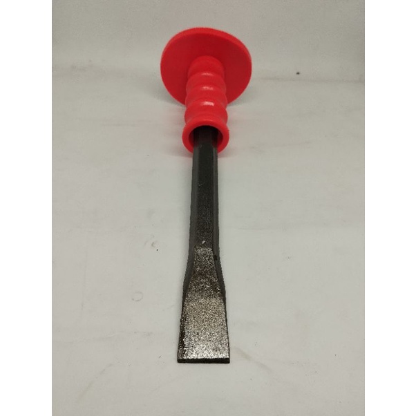 Pahat Topi 8 inc /Pahat Beton gagang karet Vpr 8