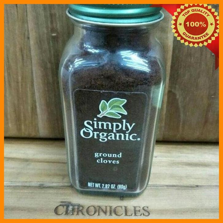 

(KSKS) SIMPLY ORGANIC GROUND CLOVES 80 GR