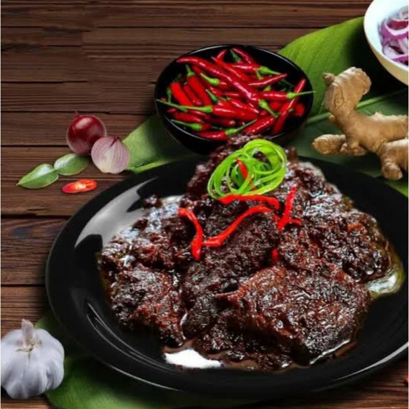 

Rendang Daging Khas Padang (1/4 , 1½kg , 1kg)