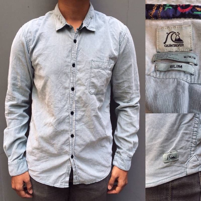 Kemeja Coduroy Quiksilver Original