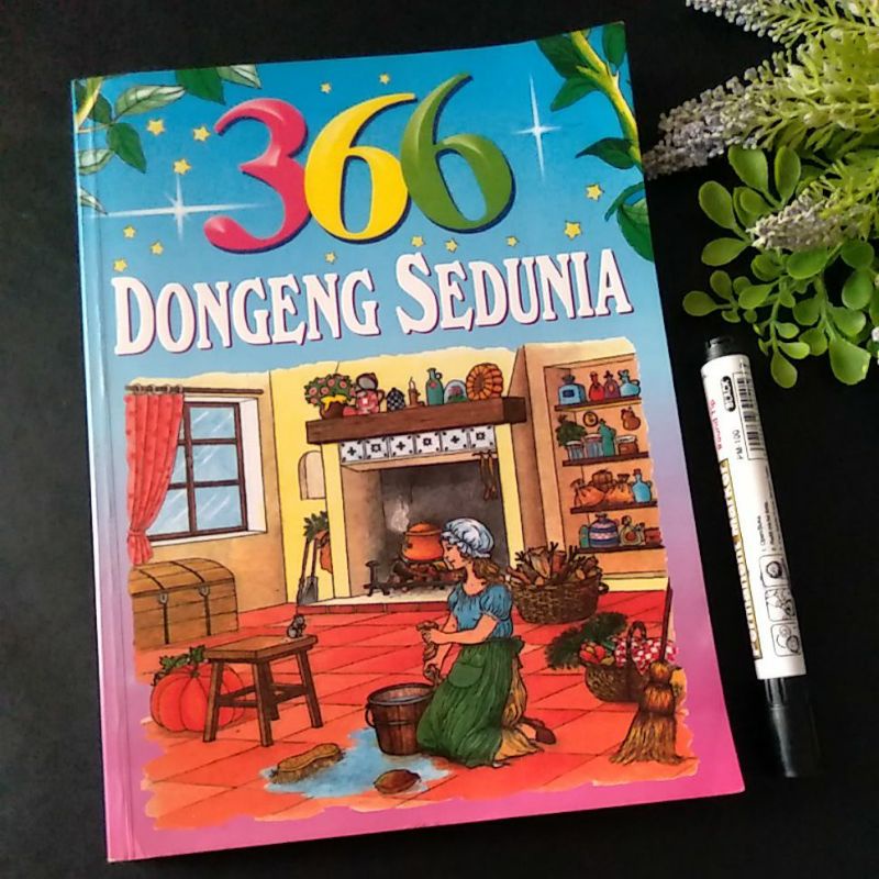 Buku anak 366 dongeng sedunia preloved