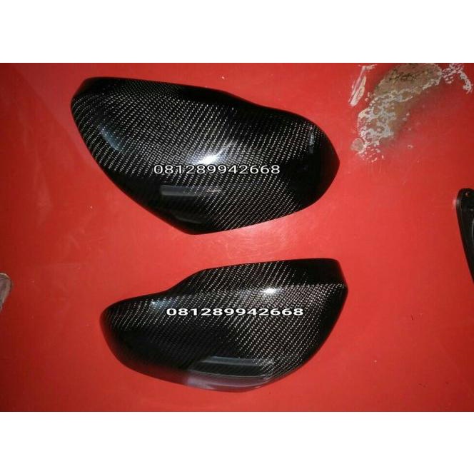 Honda Hrv Cover Spion Carbon Kevlar Asli