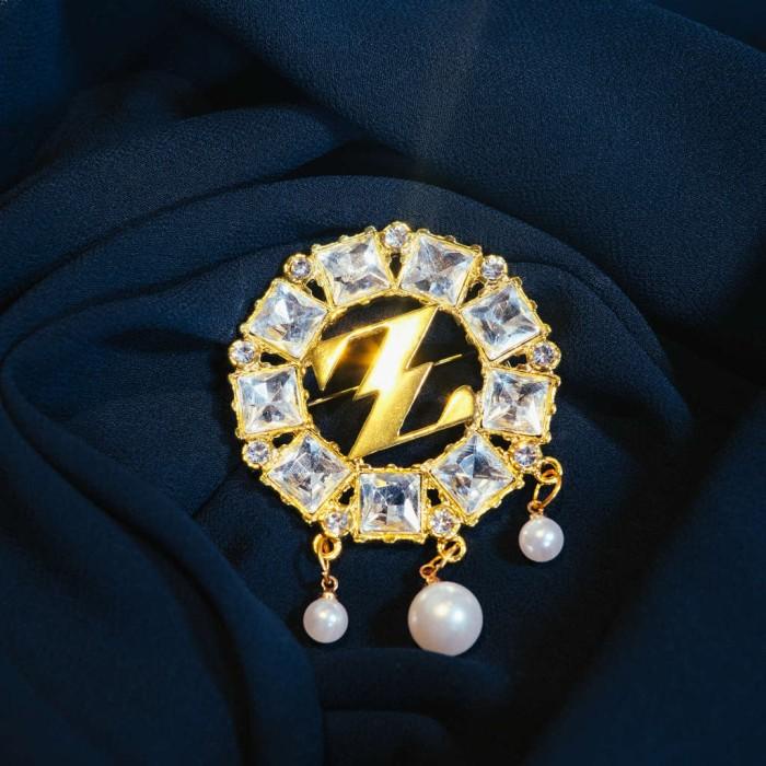 ZASKIA SUNGKAR ELLADINE BROOCH