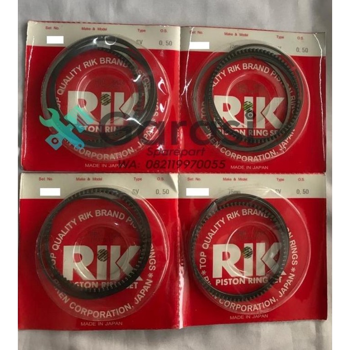 TERBARU... RING PISTON SEHER SUZUKI ESTEEM 1600CC JAPAN