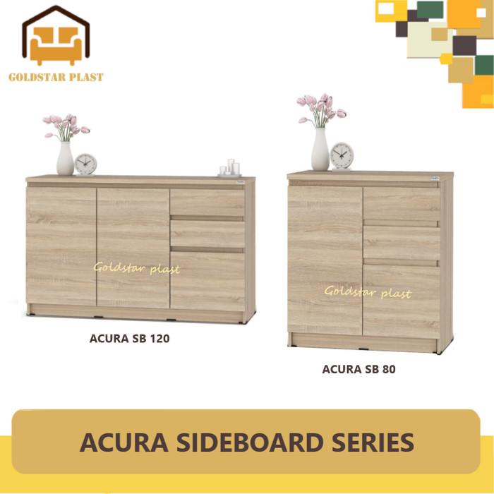 Lemari Bufet Minimalis | Lemari Cabinet Credenza | Acura SB 120/SB 80