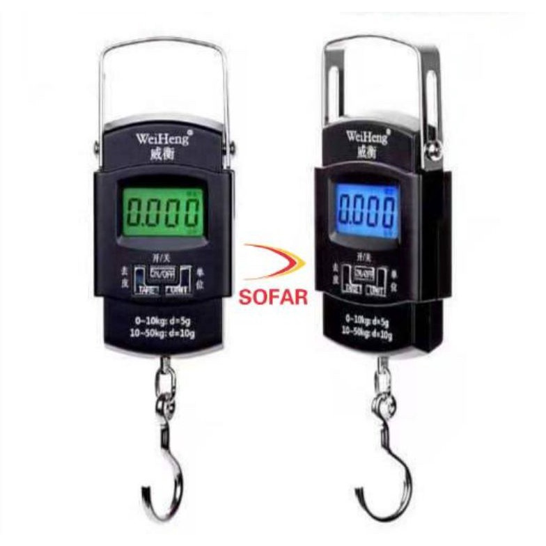 11.11 Promo Brand Timbangan Gantung Digital Scale 50 KG WH A08