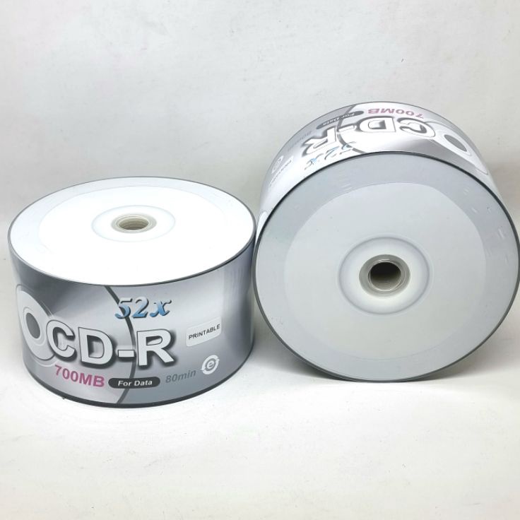 Harga Heboh CD-R 52X PRINTABLE SUNBURNT SPINDEL ISI 50 KEPING