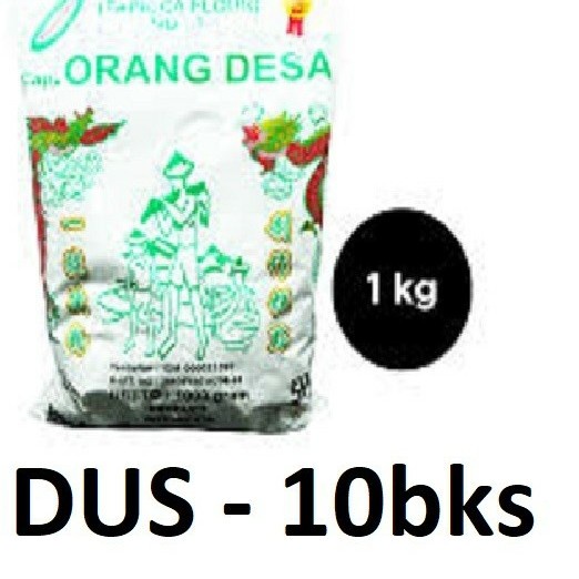 

Tepung Tapioka Cap Orang Desa 1Kg Dus ( 10Bks )