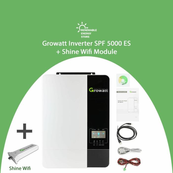 Terlaris Growatt Spf 5000 Es Inverter Hybrid Off Grid