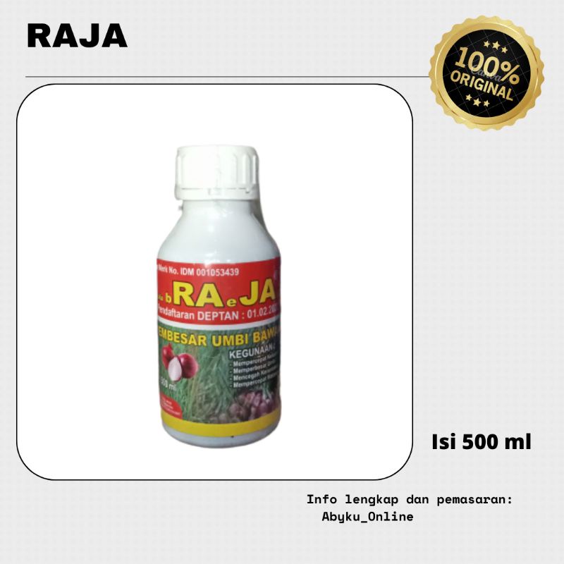 RAJA 500 ML PEMBESAR UMBI BAWANG MERAH