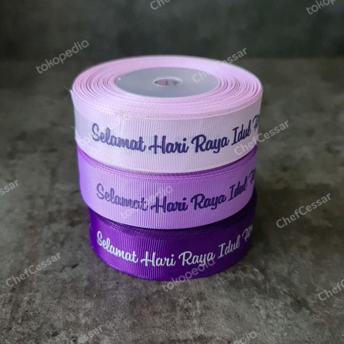 

((((()paling dicari] Pita Idul Fitri Grossgrain 2.5 cm