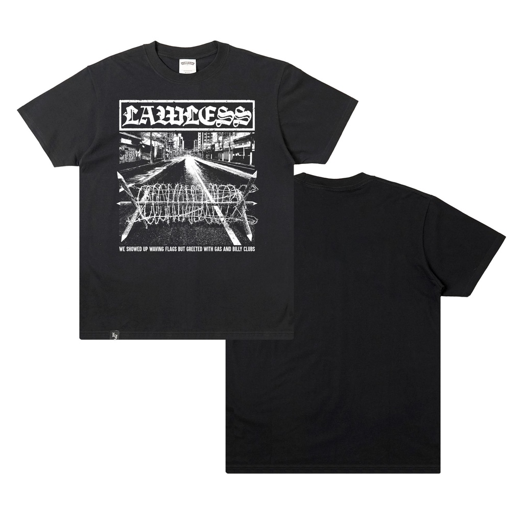 [COD] Lawless Jakarta - Road Block Tshirt - Black