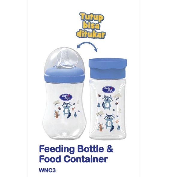 Baby Safe Food Container and feeding bottle botol susu, Perlengkapan Wadah MPASI