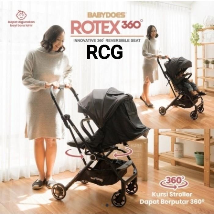 Stroller Stroller Babydoes Rotex 360 Reversible Seat