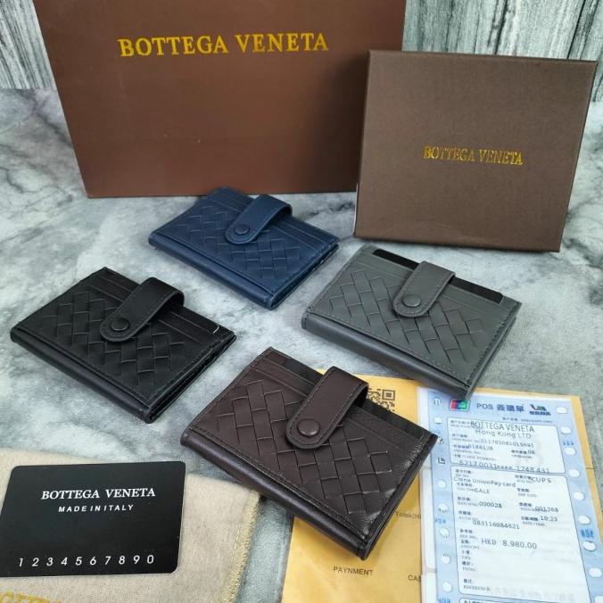 

DOMPET KARTU CARD HOLDER BRANDED BOVE ANYAMAN IMPORT SUPER QLTY ---NEW READY---