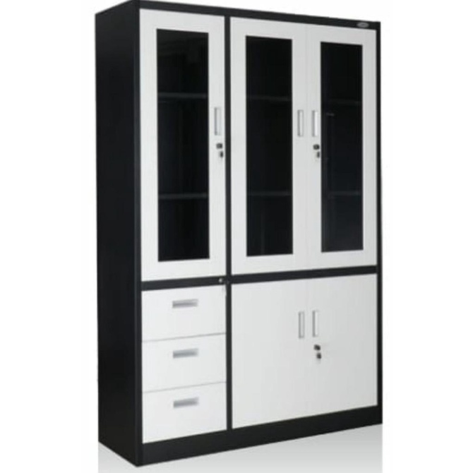

Lemari arsip Lemari kantor Lemari arsip kabinet lemari plat besi full ---NEW READY---